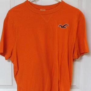 Hollister XL short sleeve Tee Men’s T-Shirt Orange